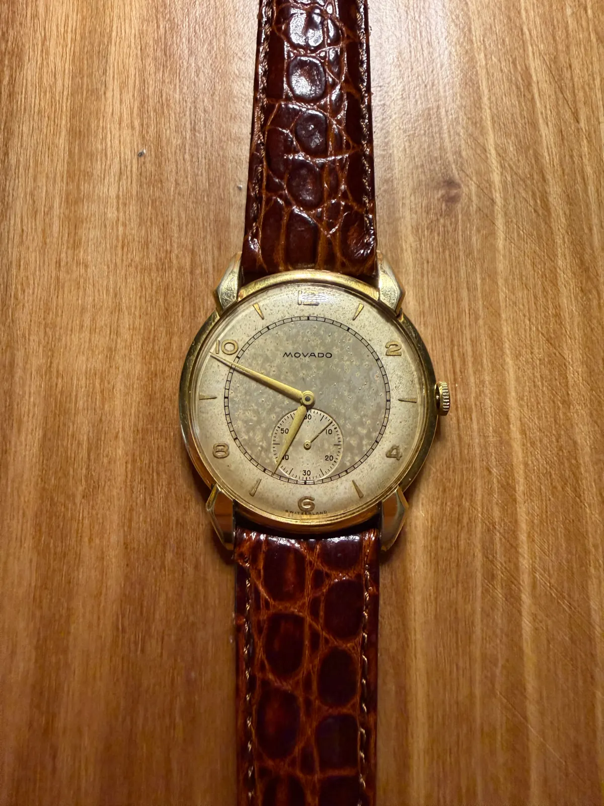 Orologio vintage Movado Calibre 75 Small Second — foto 1