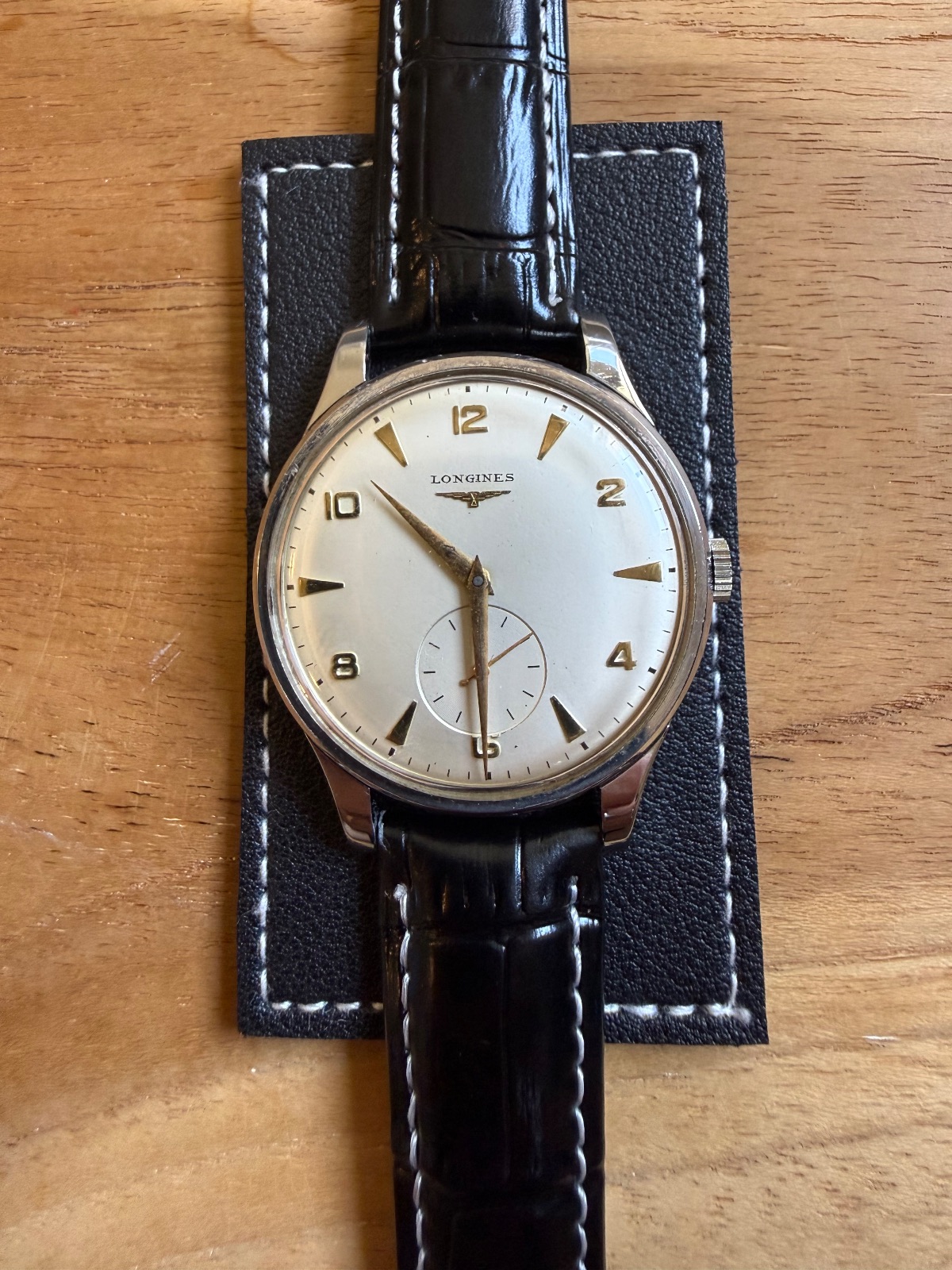 Orologio vintage Longines Jumbo Ref. 4914-32 – 37 mm – Calibro 12.68Z – Acciaio — foto 1