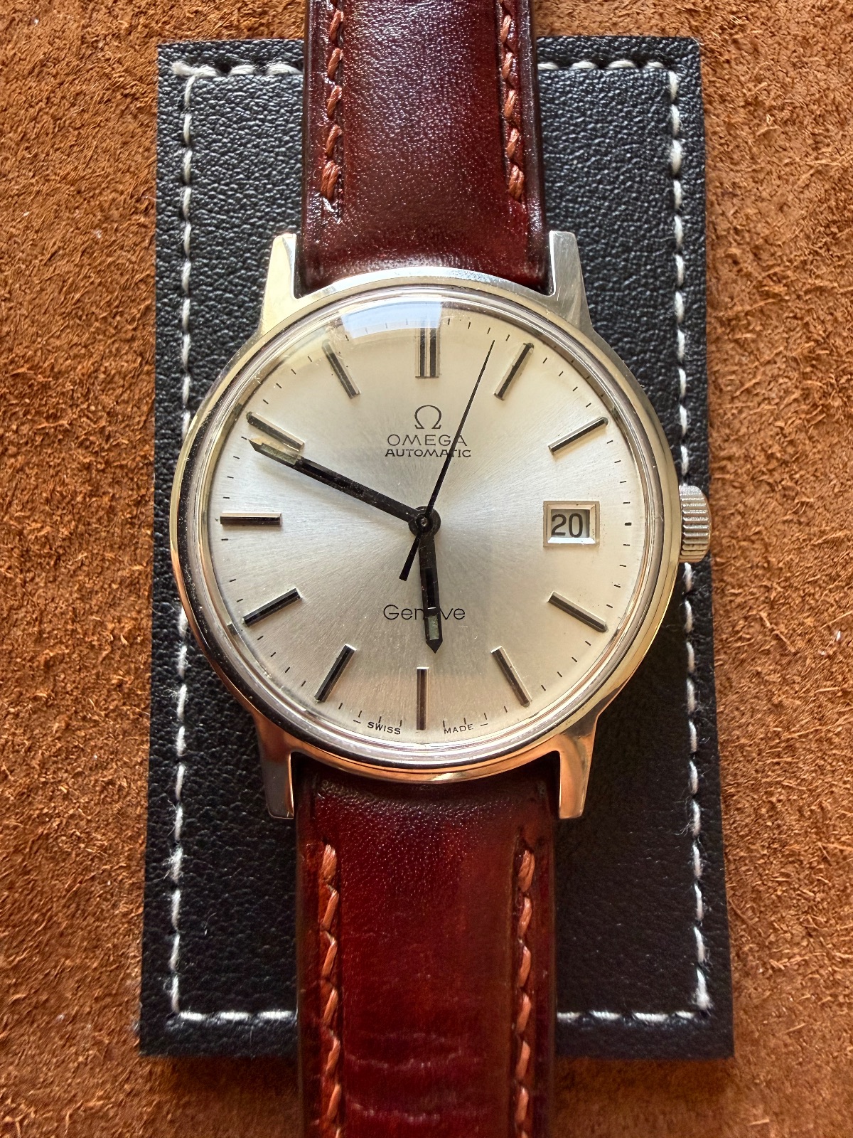 Orologio vintage Omega Genève “Silver Sun” Automatic Ref. 166.0098 – Cal. 1481 – Anni ’70 — foto 1