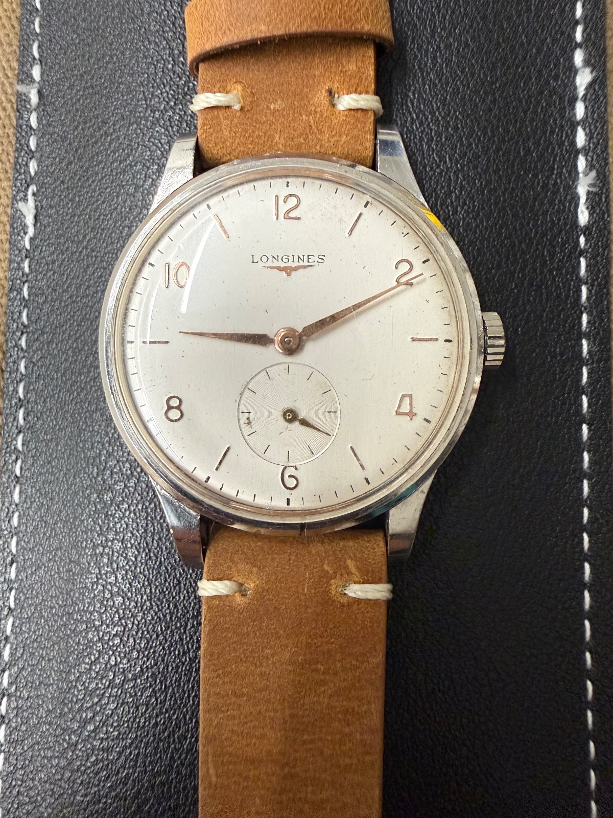 Orologio vintage Longines Raro Jumbo 37,5 mm Small Seconds – Manuale Vintage — foto 1